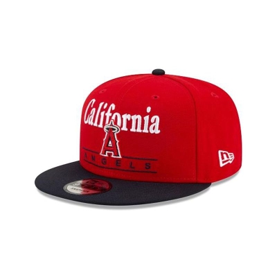 Los Angeles Angels Gorra | New Era MLB Two Tone Retro 9fifty Snapback Cap Mexico - Rojos